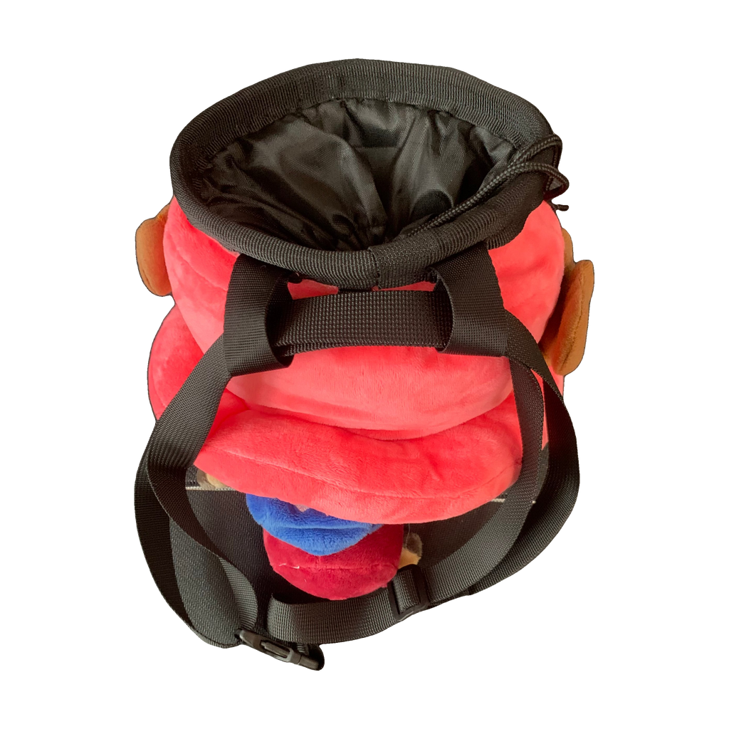 Chopper plush chalk bag, version 2