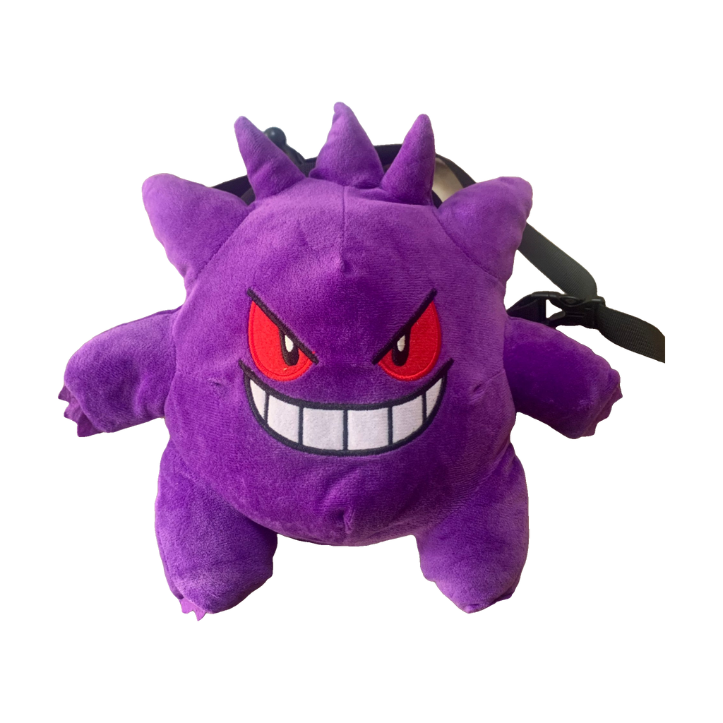 Gengar plush chalk bag, version 1