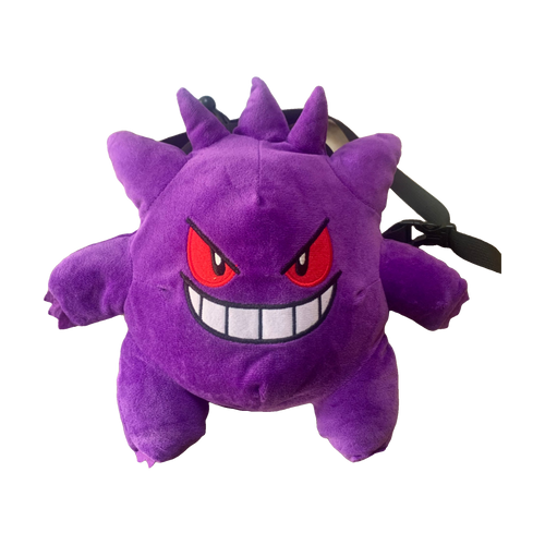 Gengar plush chalk bag, version 1