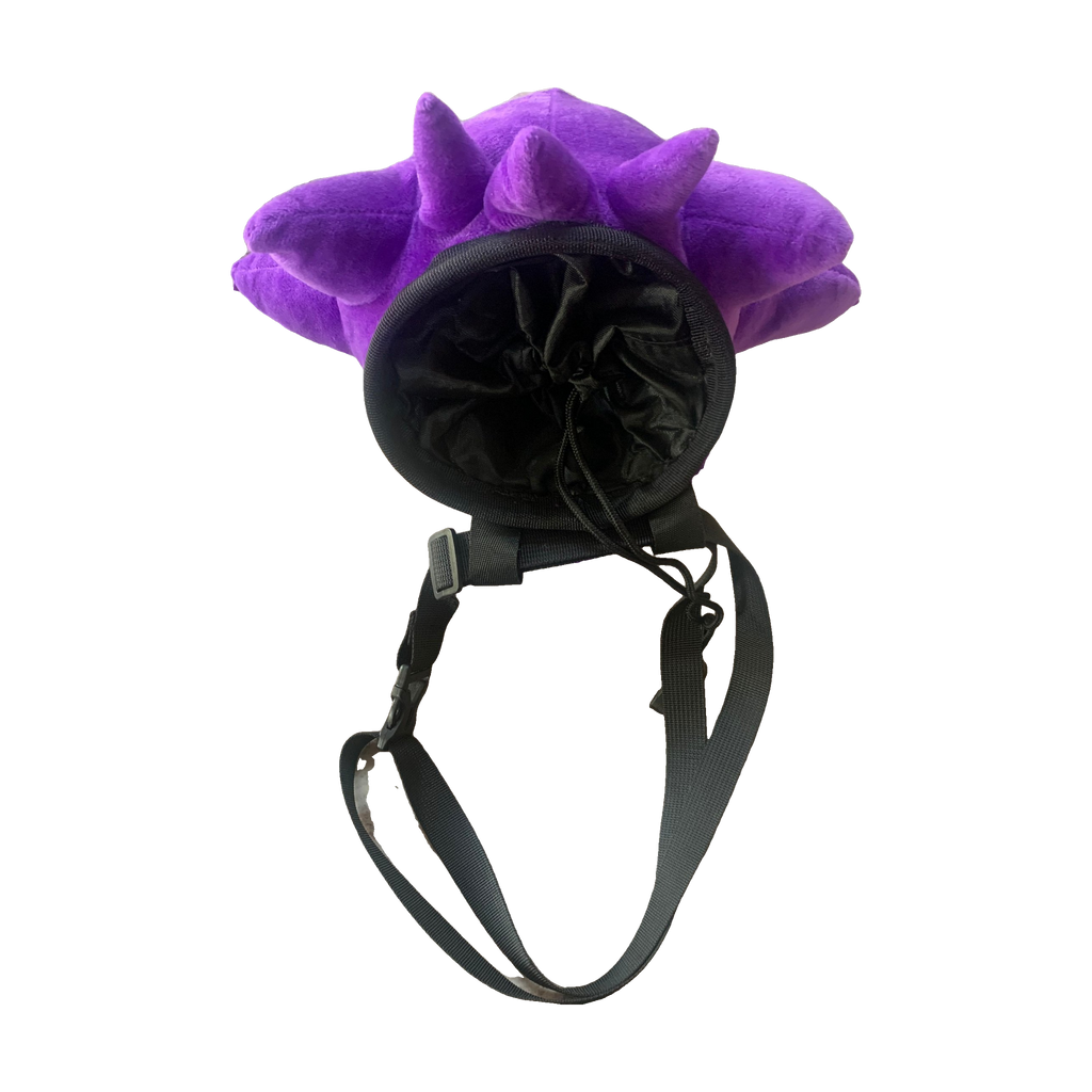 Gengar plush chalk bag, version 1