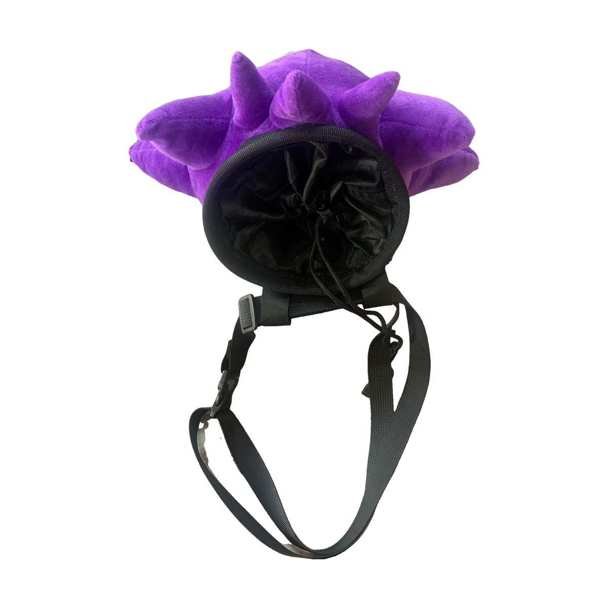 Gengar plush chalk bag, version 1