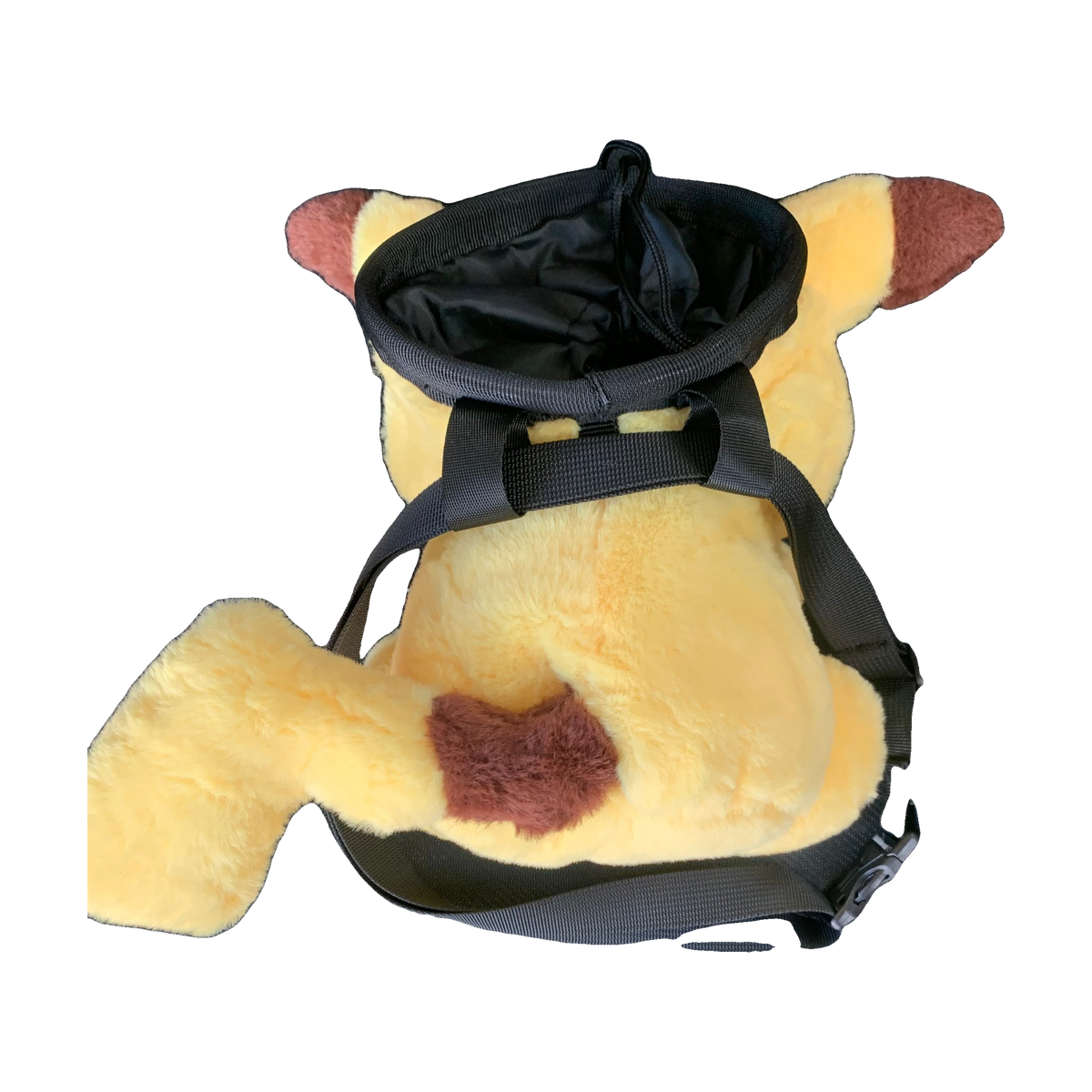 Pikachu plush chalk bag