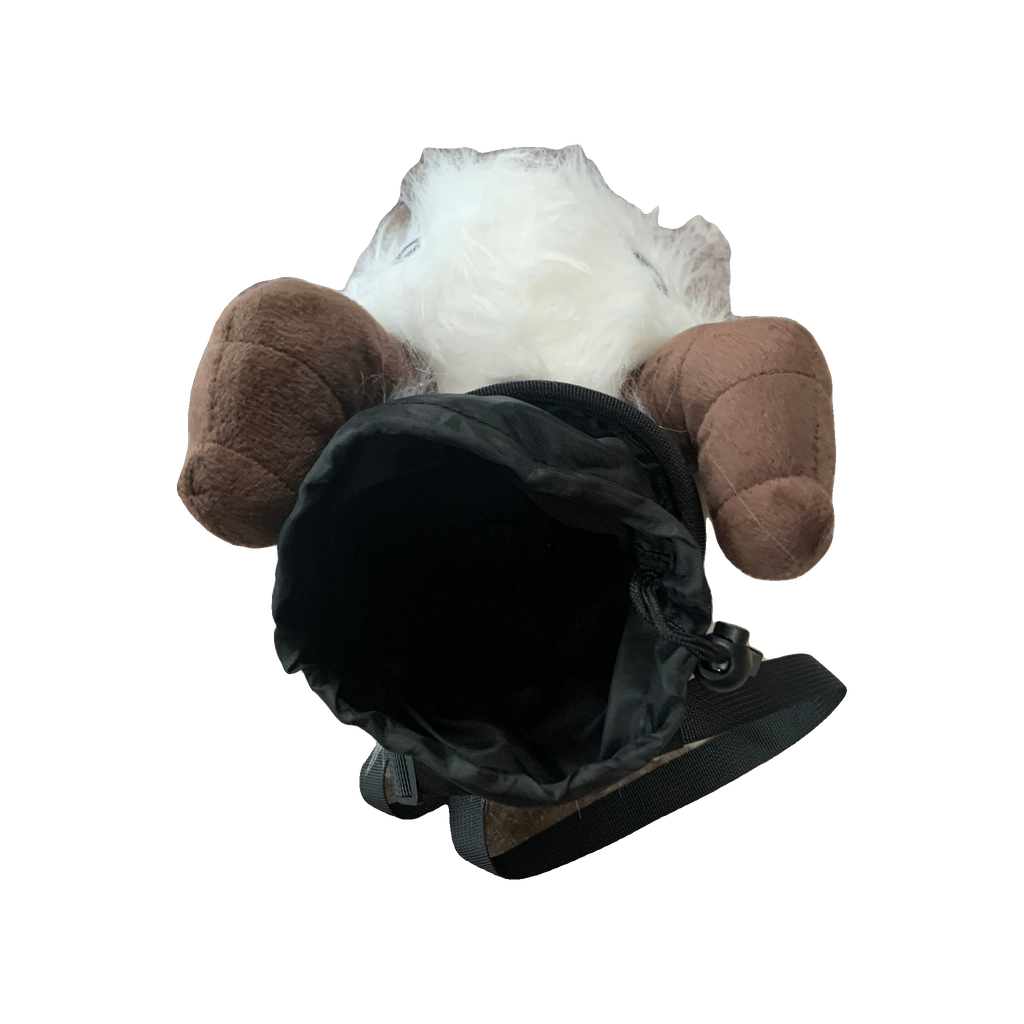 Poro plush chalk bag