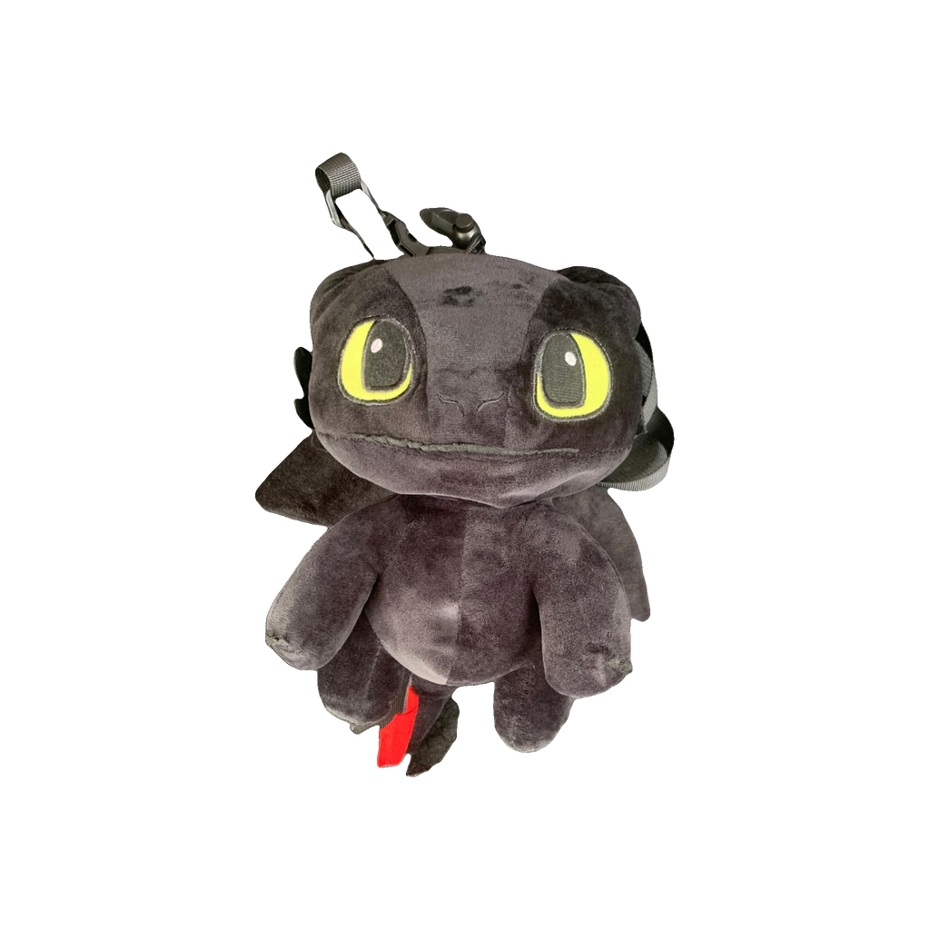 Toothless plush chalk bag