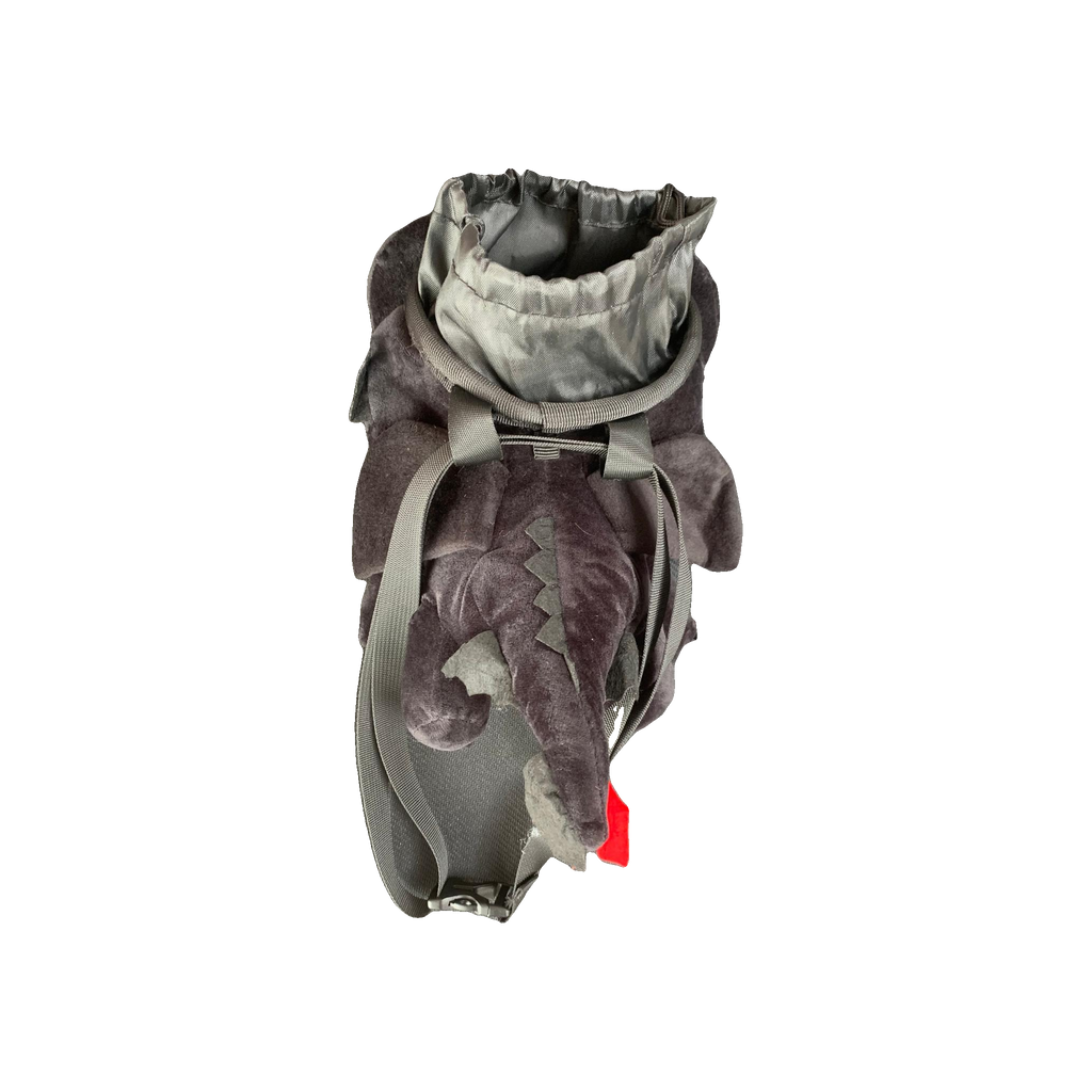 Toothless plush chalk bag
