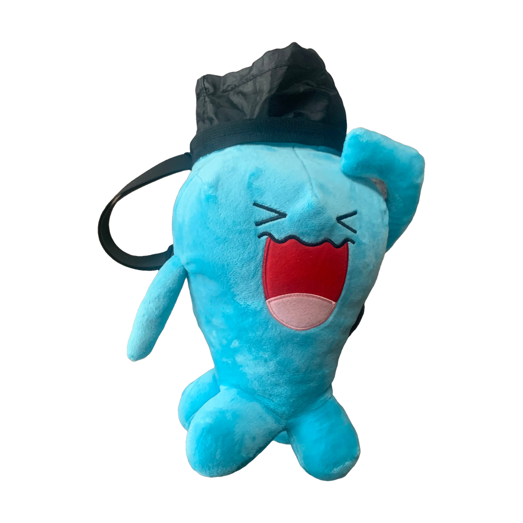 Wobbuffet plush chalk bag