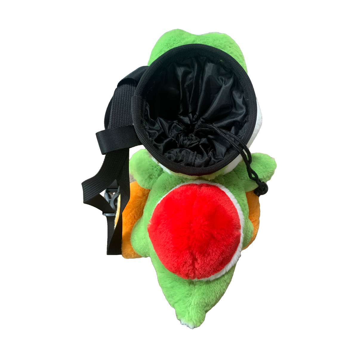 Yoshi plush chalk bag